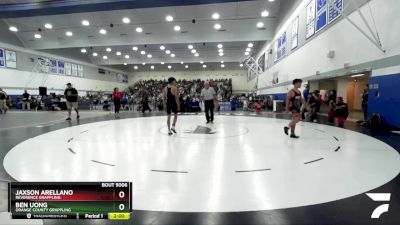 119-125 lbs Round 1 - Jaxson Arellano, Reverence Grappling vs Ben Uong, Orange County Grappling