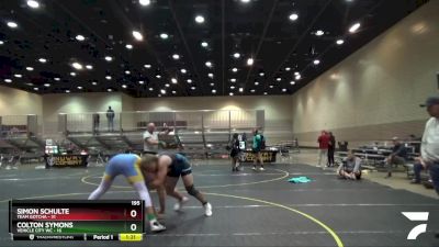 195 lbs Round 5 (6 Team) - Simon Schulte, Team Gotcha vs Colton Symons, Vehicle City WC