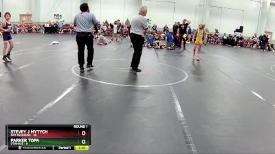 76 lbs Round 1 (8 Team) - Stevey J Mytych, Mat Assassins vs Parker Topa, CTWHALE