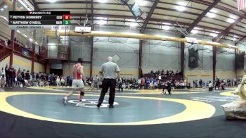 144 lbs Champ. Round 3 - Matthew O`neill, Malvern Prep vs Peyton Hornsby, Center Grove