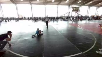 61 lbs Quarterfinal - Herra Fisher, Empire WC vs Cooper Lehman, One Shot Wrestling