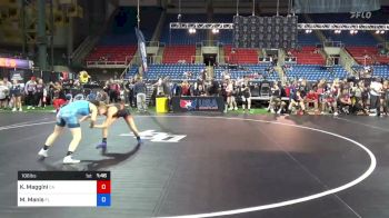 106 lbs Quarters - Kaiya Maggini, California vs Mary Manis, Florida