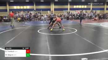 Match - Caleb Trumbull, Canyon Springs Wrestling vs Moises Segura, Servite