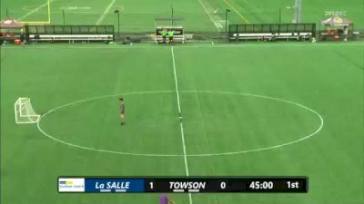 Replay: La Salle vs Towson | Aug 21 @ 5 PM