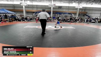 55 lbs Round 2 - Eric Helvey, Suples Wrestling Club vs Brody Femrite, Timberline Youth Wrestling