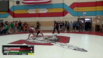138 lbs Prelim - Cash Altschwager, Wellington vs Jorge Carrizales, Ogallala