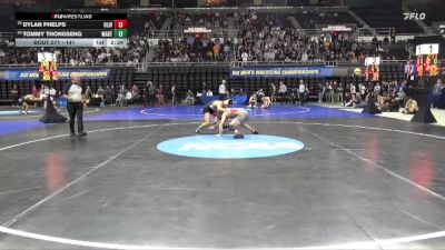 141 lbs Cons. Round 4 - Tommy Thongseng, Wartburg vs Dylan Phelps, Olivet