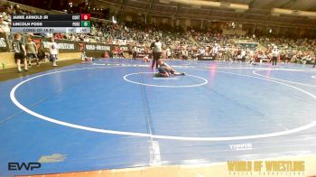 76 lbs Consi Of 16 #1 - Jamie Arnold Jr, Contenders Wrestling Academy vs Lincoln Foss, Pursuit