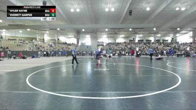 75 lbs Semifinal - Syler Sayne, Halls Wrestling vs Everett Harper, Williamson Co Wrestling Club