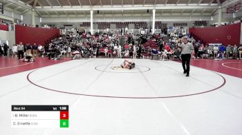 106 lbs Round Of 32 - Blake Miller, Boyd Buchanon vs Cayman Ernette, Charlotte Country Day School