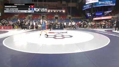 144 lbs Cons. Rd Of 16 - Dawson Mack, IL vs Rex Ayshford, MN