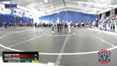 55 lbs Champ. Round 1 - Hayden Germer, SlyFox Wrestling Academy vs Colton Fischer, Minnesota