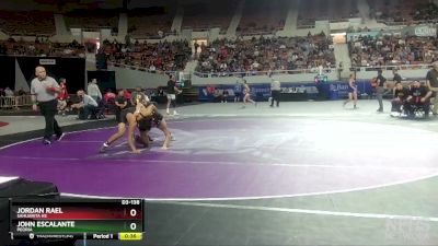 D3-138 lbs Cons. Semi - Jordan Rael, Sahuarita Hs vs John Escalante, Peoria