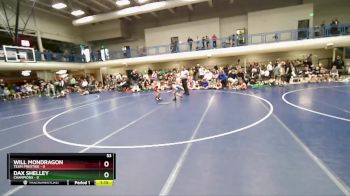 53 lbs Semis & 3rd Wb (16 Team) - Will Mondragon, Team Prestige vs Dax Shelley, Champions