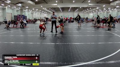 75 lbs Champ. Round 1 - Parker Topa, Team Tugman vs Declan Beard, Reaper Wrestling Club