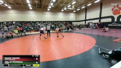 215C Round 3 - Mason Twomey, Rocky Mountain vs Keelan McDonald, Laurel