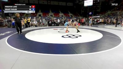 150 lbs Champ. Rd Of 128 - Preston Lang, UT vs Grant Fadler, MO