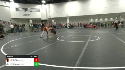 133 lbs Rd Of 32 - Chase DeBlaere, Oregon State vs Zeth Romney, Cal Poly