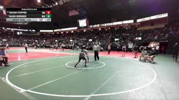 134 lbs Cons. Round 4 - Nash Werner, MASA vs Julian Coffee, Unattached