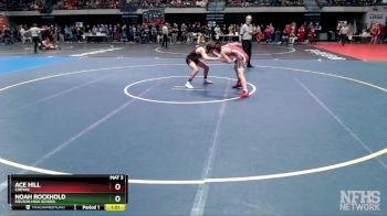 130 lbs Champ. Round 1 - Noah Rockhold, Eielson High School vs Ace Hill, Chevak