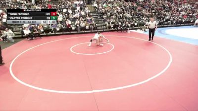 6A 138 lbs Quarterfinal - Carter Perkins, Syracuse vs Cole Fenwick, Layton