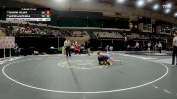 130 lbs Cons. Round 1 - Alexcia McCalla, Tuscarora vs Maddie Keller, Chesapeake-AA