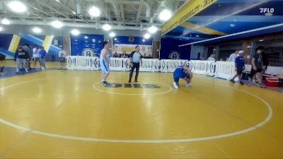 285 lbs Quarterfinal - Hunter Caban, Somerset Academy vs Dom Minnillo, Land O Lakes