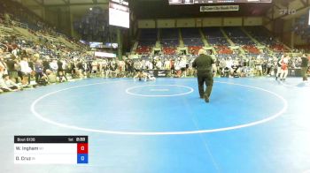 182 lbs Rnd Of 32 - Wyatt Ingham, Wisconsin vs Orlando Cruz, Indiana