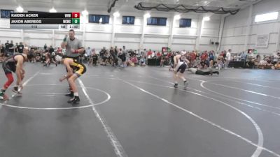 113 lbs Round 1 (4 Team) - Kaiden Acker, West Virginia Wild vs Jaxon Aberegg, Wrecking Crew WC