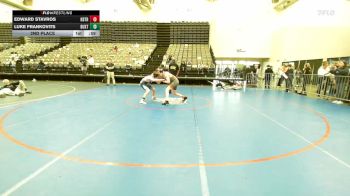 128-I lbs 2nd Place - Edward Stavros, KD Trained vs Luke Frankovits, Buxton Atc