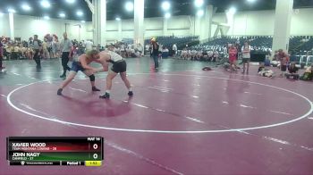 215 lbs Finals (8 Team) - Xavier Wood, Team Montana Conrad vs John Nagy, Canfield