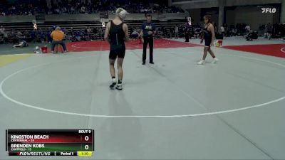 235 lbs Finals (8 Team) - Kingston Beach, Centennial vs Brenden Kobs, Chatfield