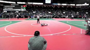 74 lbs Cons. Round 7 - Dawson Wicker, BTWA vs Jett Jaggers, CPWA