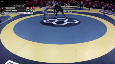 D1-190 lbs Quarterfinal - Jarrel Miller, St. Edward vs Edwin Rios, Brecksville
