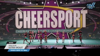 Titan Elite - Ultra Violet [2023 L2 Senior - D2 - Small] 2023 CHEERSPORT National All Star Cheerleading Championship