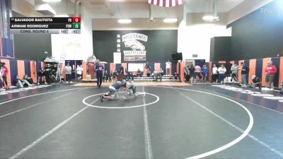 126 lbs Cons. Round 6 - Salvador Bautidta, Palm Desert vs Armani Rodriguez, Poway
