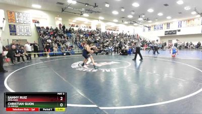 113 lbs Semifinal - Christian Gijon, La Mirada vs Sammy Ruiz, Redlands