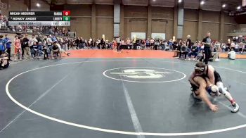 113 lbs Champ. Round 2 - Rowdy Angst, Liberty vs Micah Meurer, Randall