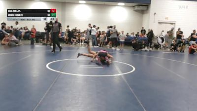 95 lbs Consolation - Lee Delia, NJ vs JoJo Igneri, NJ