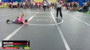 64 lbs Round 1 (8 Team) - Brody Gross, Ohio Gold 24k vs Jackson Bish, WV Wild