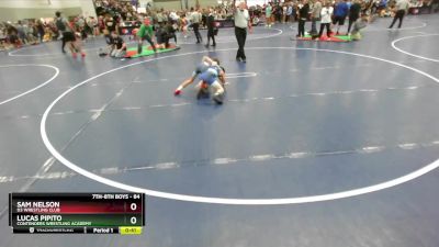 84 lbs Champ. Round 1 - Sam Nelson, D3 Wrestling Club vs Lucas Pipito, Contenders Wrestling Academy