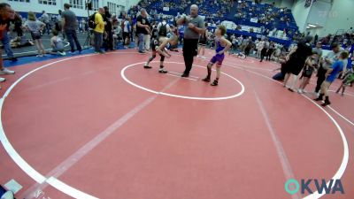 70 lbs Quarterfinal - Gatlin Earp, Chandler Takedown Club vs Jake Johnson, Pauls Valley Panther Pinners