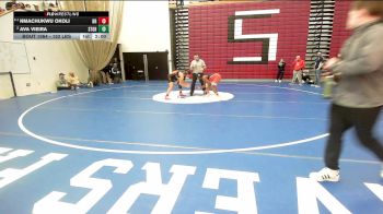 152 lbs Quarterfinal - Nmachukwu Okoli, Bridgewater-Raynham vs Ava Vieira, Stoughton