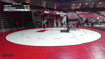 115 lbs Round Of 16 - Tiana Fox, Cache High School Girls vs Lynette Mullin, Bixby Girls HS