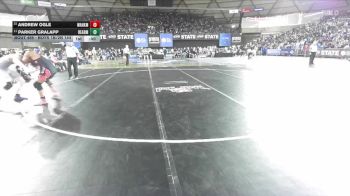 Boys 1B/2B 144 Cons. Round 2 - Parker Gralapp, Reardan vs Andrew Ogle, Wahkiakum