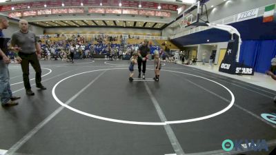 43 lbs Round Of 16 - Nolan Ortiz, Lions Wrestling Academy vs Ethan Taylor, Newcastle Youth Wrestling