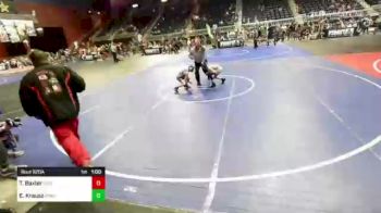 61 lbs Consi Of 8 #2 - Tanner Baxter, Institute Of Combat vs Ethan Krausz, Aywc