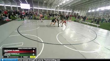 110 lbs Cons. Round 4 - Anthony Flores, Idaho vs Jayden Mancilla, Ravage WC