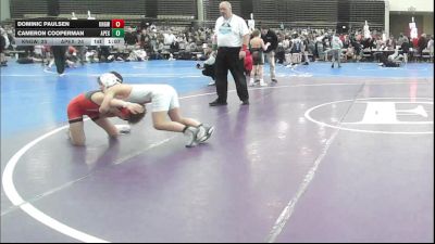 89 lbs Rr Rnd 3 - Dominic Paulsen, Kingsway - ESC vs Cameron Cooperman, Apex - ESC