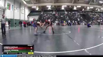 182 lbs Round 1 (16 Team) - Joseph Castillo, Millard South vs Thomas Johnson, Augusta